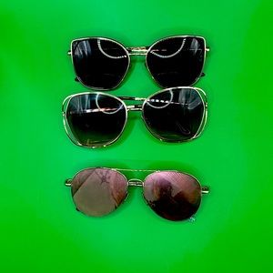 3 Pairs of Sunglasses